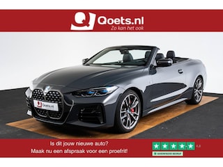 BMW 4-serie Cabrio M440i xDrive High Executive M Carbon Exterieur pakket - Elektrische verwarmde voorstoelen - Windscherm - Air collar - Parking/Driving Assistant - Active Guard Plus - Head up - Harman Kardon -