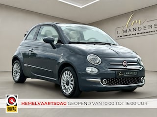 Fiat 500 1.2 Lounge 2019 GRIJS | Cabrio | Navigatie | Airco