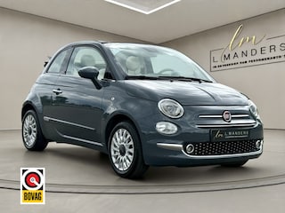 Fiat 500 1.2 Lounge 2019 GRIJS | Cabrio | Navigatie | Airco