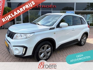 Suzuki Vitara 1.6 VVT 120pk 2WD Automaat Exclusive | trekhaak, mirrorscreen smartphone, verw. voorstoelen, climate control