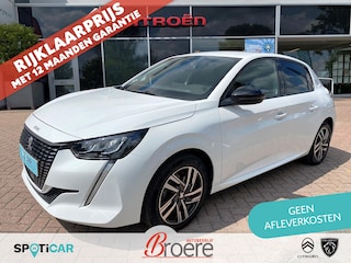 Peugeot 208 1.2 Turbo 100pk Allure Pack | adaptive cruise, keyless, verw. voorstoelen, navigatie via apple carplay of android auto, camera, 16 inch velgen, pdc