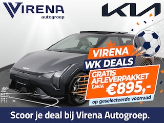 Kia EV4 GT-PlusLine 81.4 kWh - Head-up Display - Elektrisch verstelbare stoelen - Kantel/schuifdak - Adaptive Cruisecontrol - fabrieksgarantie tot 2032 of 150.000 km