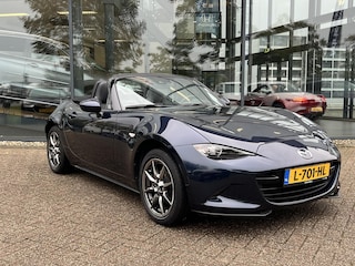 Mazda MX-5 1.5 SkyActiv-G 132 Luxury LEDER | NAVIGATIE | LM VELGEN | APPLE CARPLAY | ANDROID AUTO | 1e Eigenaar | NED.AUTO | DEALER ONDERHOUDEN |