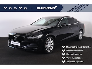 Volvo S90 T5 Momentum - Adaptive Cruise Control - Pilot Assist - BLIS dodehoekassistentie - Elektr. bedienbare best.stoel met geheugen - Lederen bekleding met zittingverlengers - Verwarmbare voorstoelen - Full LED verlichting met actieve bochtenverlichting - Apple® CarPlay - Android Auto - Automatisch dimmende binnen- & buitenspiegels - CD-speler - Parkeersensoren voor & achter - Parkeercamera achter - Verwarmbare voorruit - 18' LMV