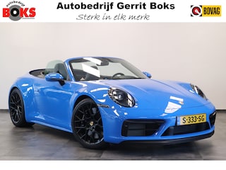 Porsche 911 Cabrio 3.0 Carrera 4 GTS Sport Chrono X- Sight NL Auto 480PK! Shark blue Dealer onderhouden