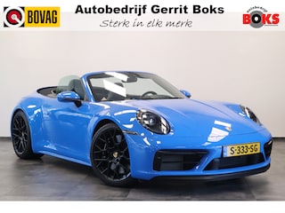 Porsche 911 Cabrio 3.0 Carrera 4 GTS Sport Chrono X- Sight NL Auto 480PK! Shark blue Dealer onderhouden