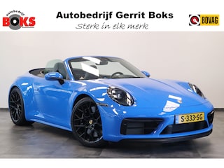 Porsche 911 Cabrio 3.0 Carrera 4 GTS Sport Chrono X- Sight NL Auto 480PK! Shark blue Dealer onderhouden
