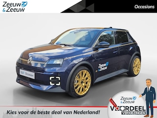 Renault 5 Bleu dÓr serie limitee 40 kWh Zeer exclusief speciaal opgebouwd model| Leer- alcantara | 19 "velgen | genummerde oplage | Carplay | Stoel- en stuurwiel verwarming