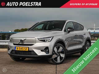 Volvo C40 Recharge Twin Ultimate 78 kWh 408 PK Trekhaak Panoramadak Leder Harman Kardon Rondomzicht Warmtepomp Camera 20"