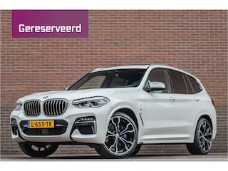 BMW X3 M40i 360pk xDrive, Panoramadak, Head-up, Adaptive Cruise, Carplay, Trekhaak, Stoel & Achterbankverwarming.