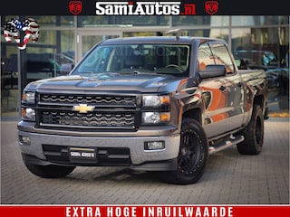 Chevrolet Silverado Lage Bijtelling | 128000km | Nette Staat | Black Rhino Breedset Wielen | Camera | DC | 6 zit plaatsen / 5 op kenteken | Pick Up Dubbele Cabine |
