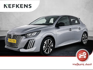 Peugeot 208 Allure Hybrid 110pk Automaat | Navigatie | Climate Control | Cruise Control | Parkeersensoren v+a | Armsteun | Digitaal instrumentenpaneel | Draadloze Apple Carplay / Android Auto | DAB+ radio | All seasonbanden | Led koplampen | Donker getint glas | 16" lichtmetalen velgen |