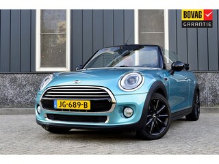 Mini Cooper Cabrio 1.5 Chili Serious Business Rijklaarprijs-Garantie Leder Interieur Led Navigatie Airco Stoelverwarming