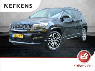 Jeep Compass 4xe 240 Plug-in Hybrid Electric Summit | Elektrische bestuurdersstoel | Navigatie | Verwarmde voorstoelen | Leder | Apple Carplay/Android Auto