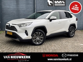 Toyota RAV4 2.5 Hybrid 218pk Automaat TeamNL | 1e Eigenaar | Leer | Trekhaak | Adaptieve Cruise | Stoel/Stuur Verwarming | Carplay | Parkeercamera |