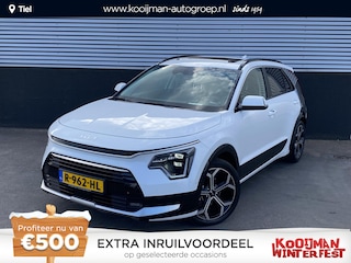 Kia Niro 1.6 GDi Hybrid Launch Edition Dealer onderhouden: Schuif-/kanteldak, trekhaak 13-polig, head-up display, stoelverwarming- & ventilatie, stuurverwarming, adaptieve cruise control, Apple CarPlay/Android Auto