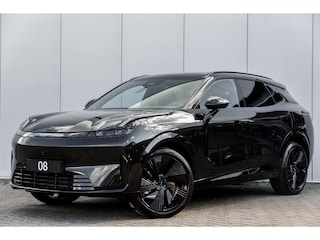 Lynk & Co 08 345PK More Black Edition | 200km Hybride | Stoelmassage, Verwarming en Ventilatie | Panoramadak | Matrix LED | Harman Kardon | 360° Camera | Getint glas | Bestuurdersstoel met geheugen | Sfeerverlichting | Apple Carplay, Dodehoekassistent | Adaptive Cruise Contol