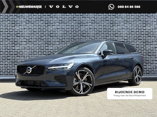 Volvo V60 2.0 T6 Plug-in hybrid AWD Plus Dark | Panoramadak | Harman Kardon audio | Getint glas | Stoel en stuurverwarming | Elektrische achterklep | Adaptieve Cruise control | Elektrisch verstelbare stoelen