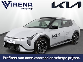 Kia EV4 GT-PlusLine 81.4 kWh - Head-up Display - 360 Camera - Stoelverwarming/ventilatie - Glazen Schuif-/kanteldak - Elektrisch verstelbare voorstoelen - Dodehoekcamera - Fabrieksgarantie tot 10-2032 - Direct leverbaar!