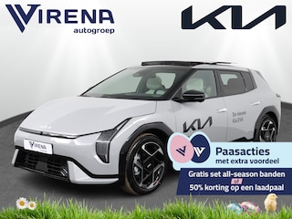 Kia EV4 GT-PlusLine 81.4 kWh - Head-up Display - 360 Camera - Stoelverwarming/ventilatie - Glazen Schuif-/kanteldak - Elektrisch verstelbare voorstoelen - Dodehoekcamera - Fabrieksgarantie tot 10-2032 - Direct leverbaar!