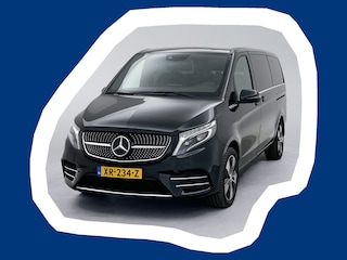Mercedes-Benz V-klasse 220d Lang Avantgarde Edition 8 Persoons Elektr schuifdeuren Nappa Leder Pano 8 zitplaatsen Geel kenteken