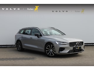 Volvo V60 T6 350PK Autm. Plug-in hybrid AWD Plus Dark Long Range / Google infotainment / Semi elekrisch wegklapbare trekhaak / Verwarmbare voorruit / Elektrisch bedienbare voorstoelen met geheugen / Verwarmbare voorstoelen