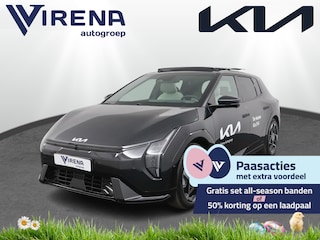 Kia EV4 GT-PlusLine 81.4 kWh Stoel/Stuur verwarming - Stoel ventilatie - Matrix koplampen - Geheugen bestuurdersstoel - Head-up display - 360 graden camera - Adaptive cruise control - Fabrieksgarantie t/m 03-10-2032