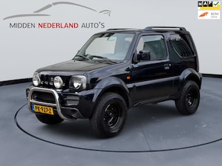 Suzuki Jimny 1.3 JLX * VERHOOGD * APK 2026 * TREKHAAK * AIRCO * 4X4 *