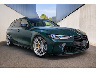 BMW 3-serie Touring xDrive Competition British Racing Green Custom Wheels 20/21 inch wheels + AST adjustable lowering