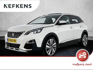 Peugeot 3008 SUV Allure 130pk Automaat | Navigatie | Schuif-/Kanteldak | Achteruitrijcamera | Handsfree Achterklep | Full Led koplampen | Stoel elektrisch+geheugen+verwarmd | Keyless | Climate Control | Adaptieve Cruise Control | Parkeersensoren v+a | Dodehoeksensor | Apple Carplay / Android Auto | Donker getint glas | 19" lichtmetalen velgen |