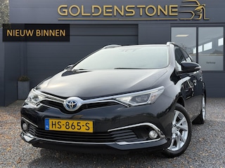 Toyota Auris Touring Sports 1.8 Hybrid Lease pro 2e Eigenaar,Pano,Navi,Camera,Stoelverwarming,Clima,Cruise,Halfleder,Lm velgen,Pdc V+A,Apk tot 09-2026