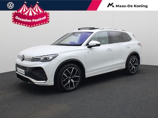 Volkswagen Tiguan 1.5 eTSI/150PK R-Line DSG · Panoramadak · Trekhaak · 360° Camera + Parkeersensoren · Harman Kardon · Garantie tot 01-01-2026