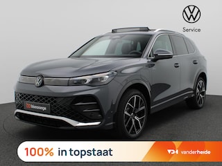 Volkswagen Tiguan 1.5 eHybrid R-Line Edition 272PK DSG Pano-Schuifdak, Lederen Bekleding, Head-Up Display, 360gr. Camera, Stoelverwarming & Koeling, Matrix-LED Verlichting, Trekhaak, 20" LM Velgen, Adaptieve Cruise Controle,