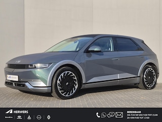 Hyundai Ioniq 5 Lounge AWD 73kWh Automaat / Relaxpakket / Panoramadak / Stuur-, Stoel en Achterbankverwarming / HUD / Stoelventilatie / Elektrische achterklep / Trekgewicht 1600 kg / Bose Audi Systeem / Adaptief CC /