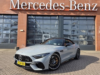 Mercedes-Benz SL 63 4-Matic+ | AMG Dynamic Plus | Premium Plus | AMG Nightpakket 1 & 2 | Rijassistentiepakket Plus | Achterasbesturing | Stoelventilatie en verwarming | Burmester High-End 3D Surround Sound