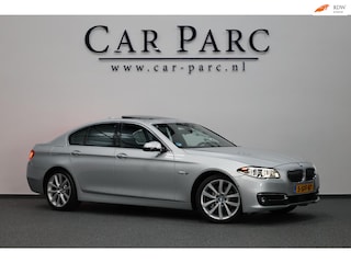 BMW 528i FULL/FACELIFT/LED/VIRTUAL/SOFTCLOSE/SCHUIFDAK/LEER+S.VERWARMING+MEMORY/19' LMV/CAM/LINE/ACC/ECC/12 MND GARANTIE!