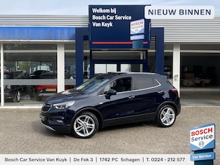 Opel Mokka X 1.4 Turbo Innovation / Automaat / Vol-Leder / Elektr.-Schuif/Kanteldak / Stoelverwarming / Stuurverwarming / Cruise-Control / Climate-Control / Apple-Carplay & Android-Auto / Trekhaak / Keyless / LED / DAB Radio-Bluetooth / Navi / Armsteun-Voor / PDC V+A Camera-Achter / 19'' LMV / ENZ.