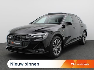 Audi e-Tron 55 quattro S edition 95 kWh 408PK Aut. SOH 92,25%, Pano-Schuifdak, Memorystoel, Luchtvering, Alarm, Stoelverwarming, 20" LM Velgen, Adaptieve Cruise Control