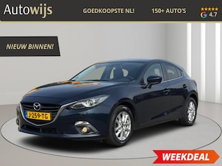 Mazda 3 2.0 GT-M|NAVI|Stoelverw|Xenon|Cruise|LM-VELG