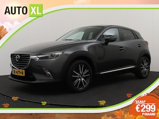 Mazda CX-3 2.0 Aut. SkyActiv-G SkyLease GT Leder Trekhaak Camera 18'LMV