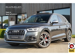 Audi Q5 3.0 TFSI SQ5 quattro Pro Line Plus S - Volledig onderhouden - Luchtvering - Panoramisch schuif/kanteldak - RS Stoelen - Trekhaak - Bang & Olufsen 3D - Stoelverwarming - Afgevlakt stuurwiel - Dodehoek detectie - Adaptieve cruise control - S-Line -