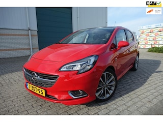 Opel Corsa 1.0 Turbo Cosmo -opc line - afn.trekhaak -pann. dak -adapt. cruise cont. -camera - park sensoren v & a - 17"l.m. velgen