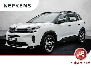 Citroën C5 Aircross 1.2 Hybrid Max 145pk Automaat | Schuif/Kanteldak | Navigatie | Climate Control | Cruise Control | Achteruitrijcamera | Dodehoek Detectie | Keyless Entry/Start | Parkeersensoren Voor + Achter | LED Koplampen | 18" Lichtmetalen Velgen | Apple Carplay/Android Auto |