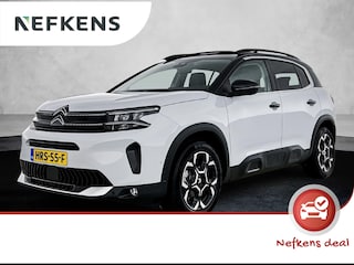 Citroën C5 Aircross 1.2 Hybrid Max 145pk Automaat | Schuif/Kanteldak | Navigatie | Climate Control | Cruise Control | Achteruitrijcamera | Dodehoek Detectie | Keyless Entry/Start | Parkeersensoren Voor + Achter | LED Koplampen | 18" Lichtmetalen Velgen | Apple Carplay/Android Auto |