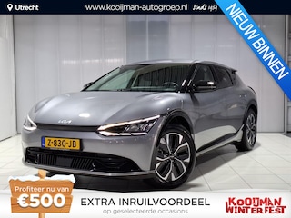 Kia EV6 Plus 77.4 kWh Trekhaak, Btw auto, NL auto, Apple Carplay/Android Auto, Navigatie, Stoel en stuur verwarming.