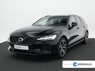 Volvo V60 2.0 T6 Plug-in hybrid AWD Plus Dark | Long Range | R-Design | Sportstoel + geheugen | Adaptive Cruise | BLIS | Pilot Assist | Trekhaak