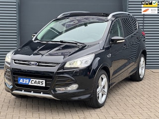 Ford Kuga 1.5 Titanium Plus |PANO|LEER|CAMERA|STOELVERWARMING|PDC V+A|ELEK KOFFERKLEP|CRUISE|CLIMA|TREKHAAK|KEYLESS|NAVI