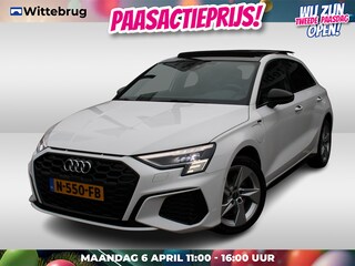 Audi A3 Sportback 45 TFSI 245pk S edition Competition / Panorama dak / Matrix LED / Leder / LM 17'' / App Connect / Clima