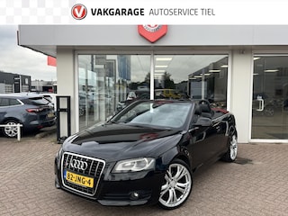 Audi A3 Cabriolet 2.0 TFSI Ambition S-line, Automaat, Navigatie, Leder, Climate control, LMV, Parkeersensoren, 200PK!