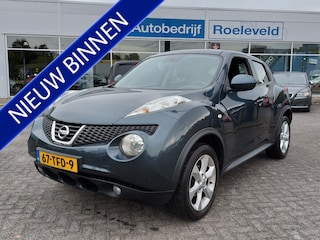 Nissan Juke 1.6 16v 117pk Acenta Eco | Clima | Cruise | Bluetooth Carkit+Streaming | Elek.Ramen+Spiegels | Parkeersensoren | Mistlampen | 17''lm